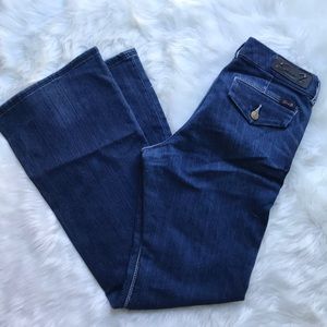 Seven flare trouser jeans